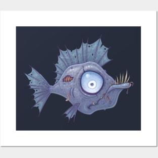 Zombie Fish Posters and Art